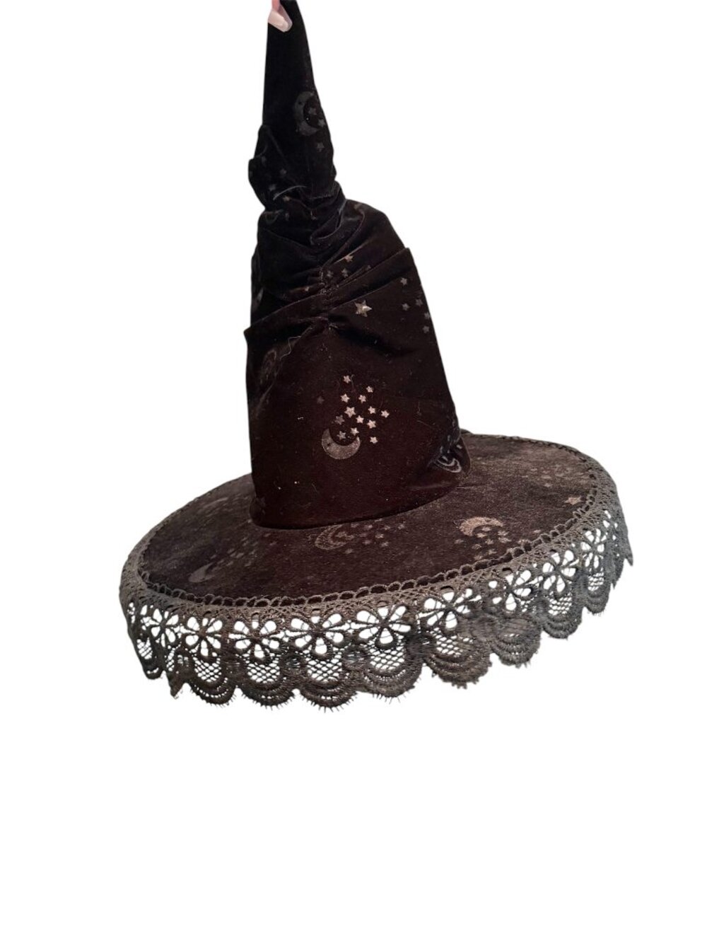 NWOT Spirit Halloween Deluxe Celestial Witch Hat